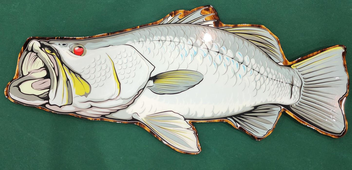 Barramundi Print mount 70cm in length