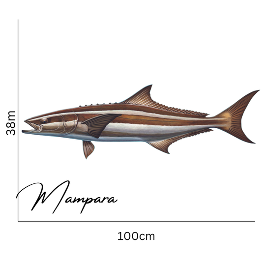 Cobia Print mount 100cm