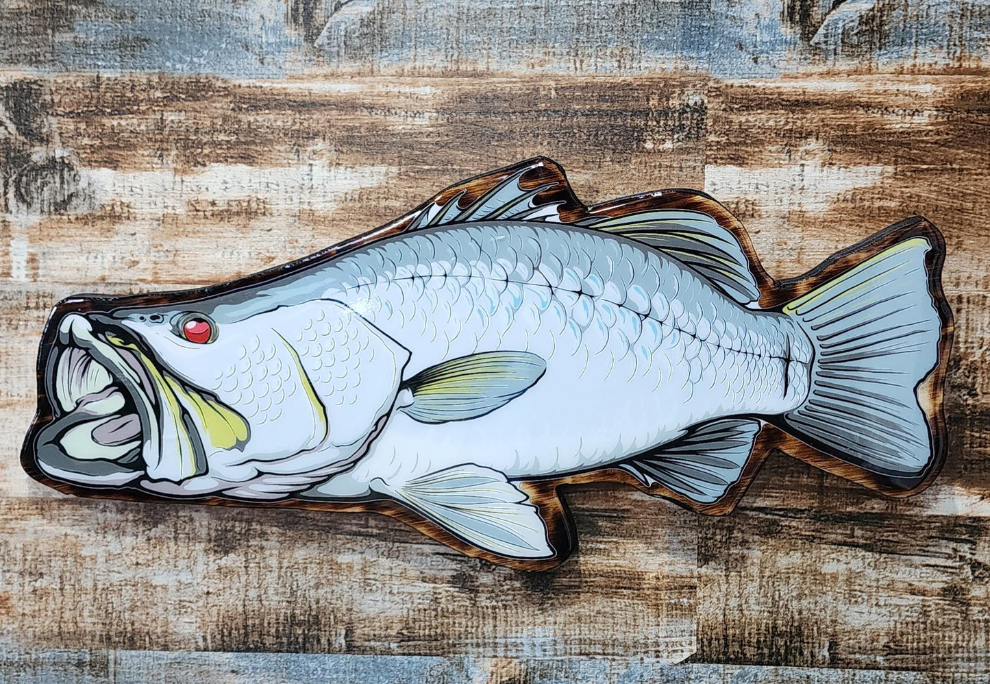 Barramundi Print mount 70cm in length