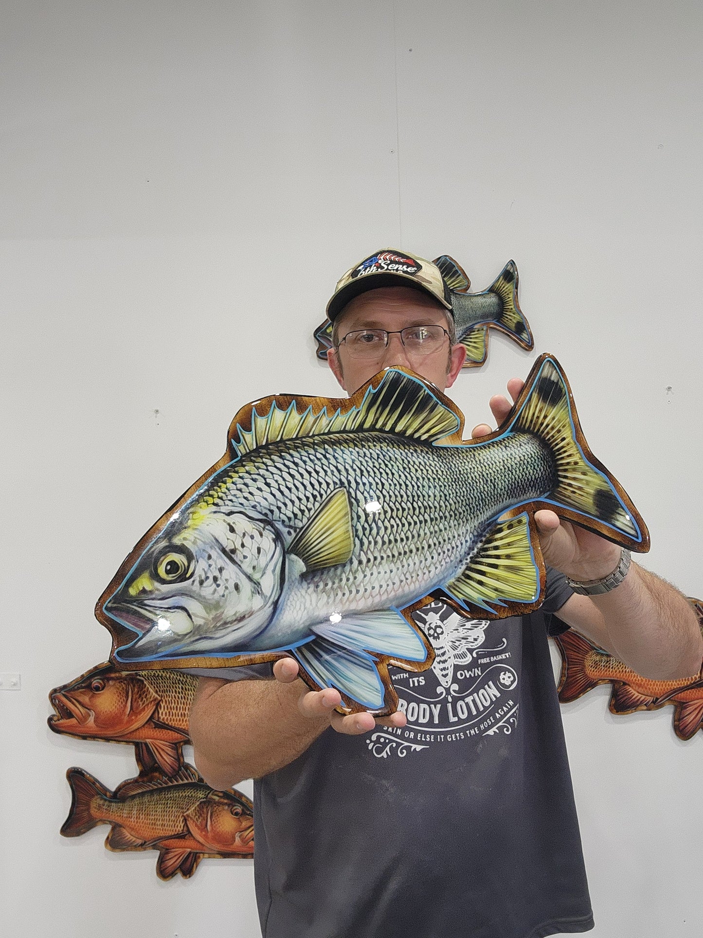 Jungle Perch Print mount