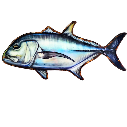 Giant trevally (GT) Print mount 100cm in length