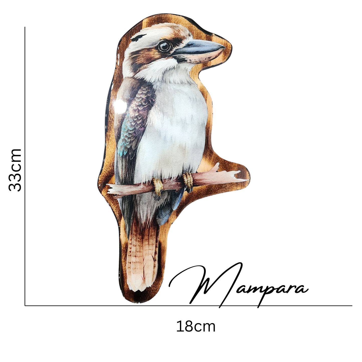 Kookaburra print mount
