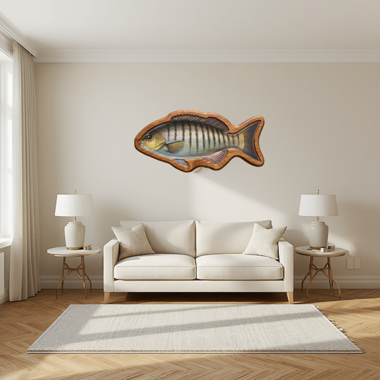 Luderick Print Mount 50cm