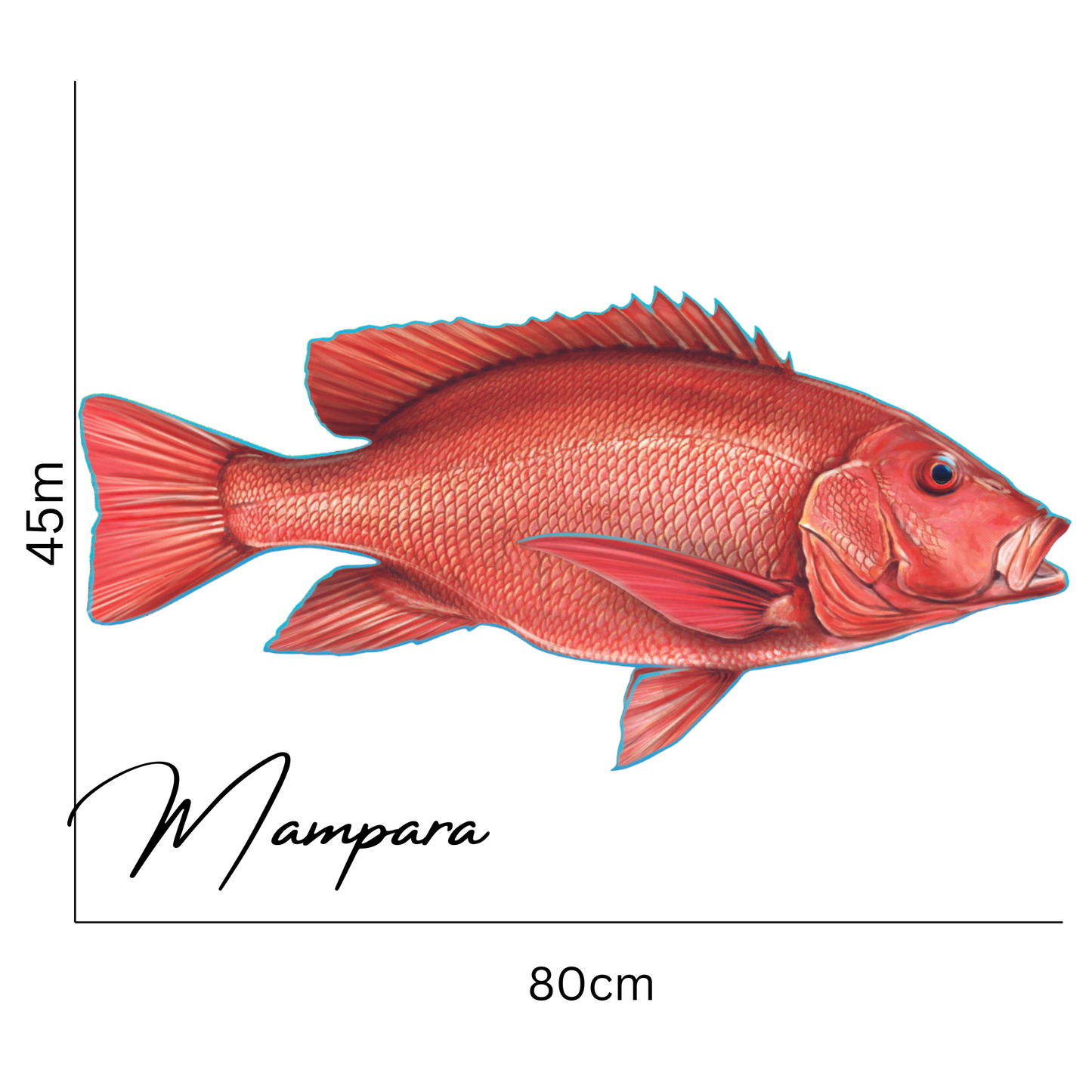 Nannygai 80cm Print Mount