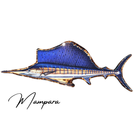 Sailfish Print mount 100cm in length