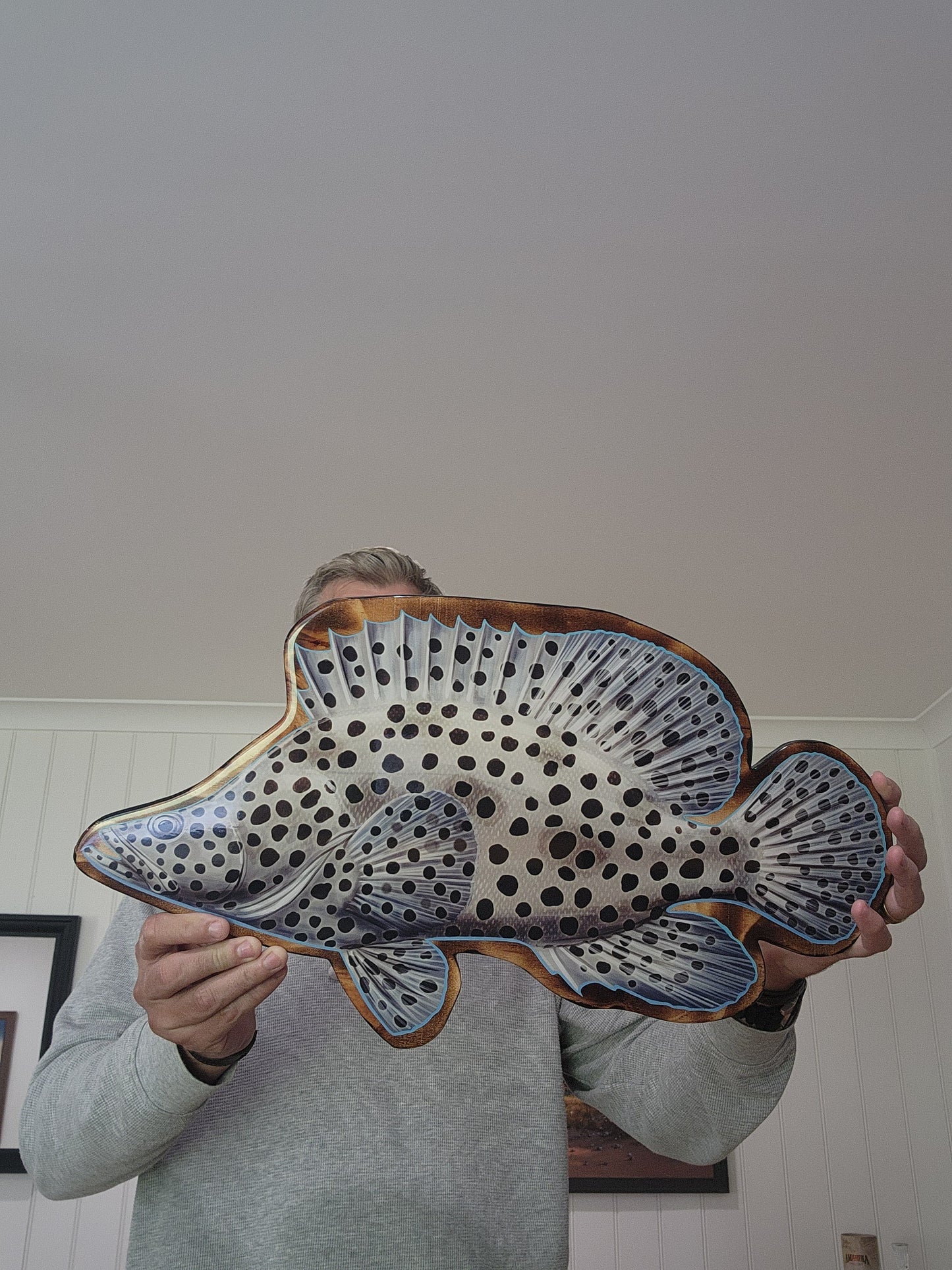 Barramundi Cod 60cm Print Mount