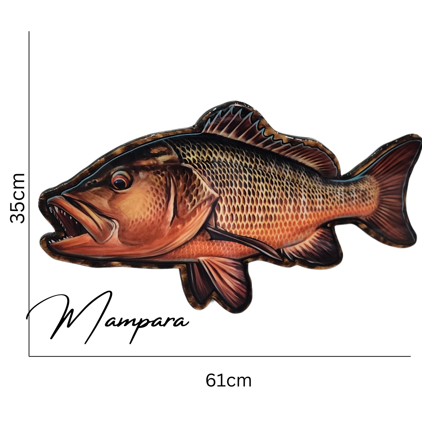 Mangrove Jack mount Large (Left Facing)