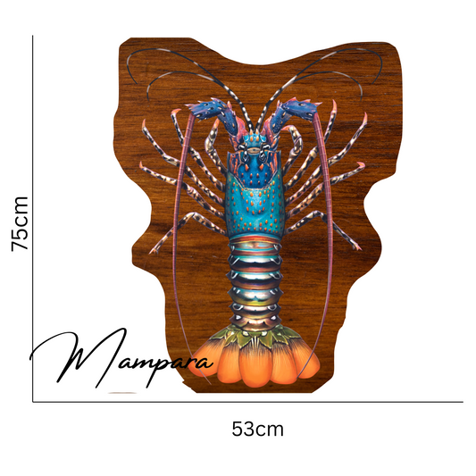 Ornate Lobster Print mount