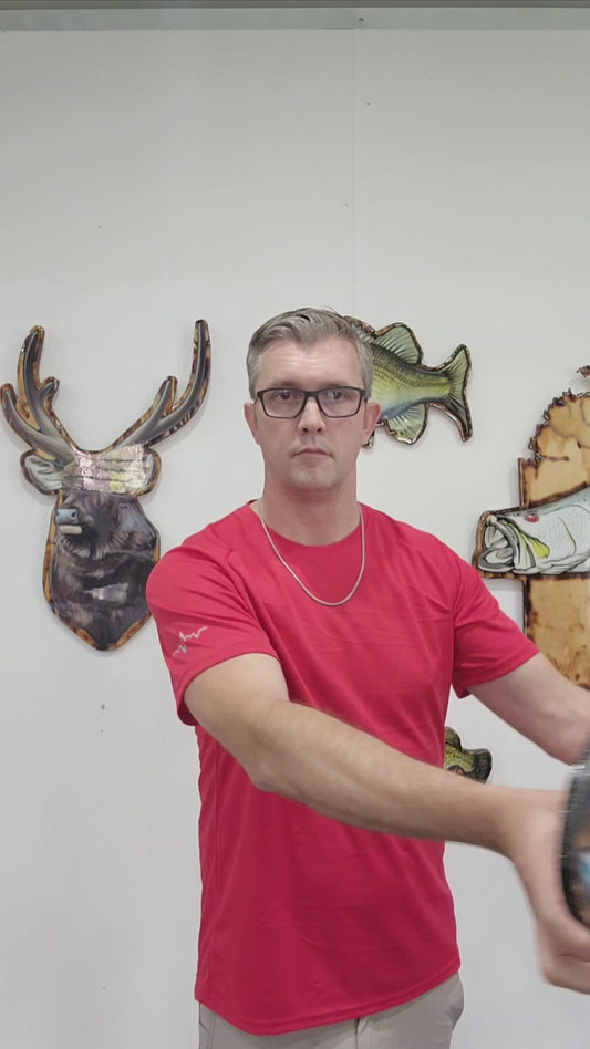 Giant trevally (GT) Print mount 100cm in length