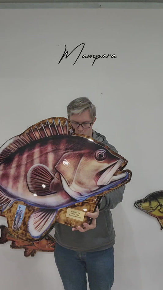 Eight Bar Cod Print mount 100cm