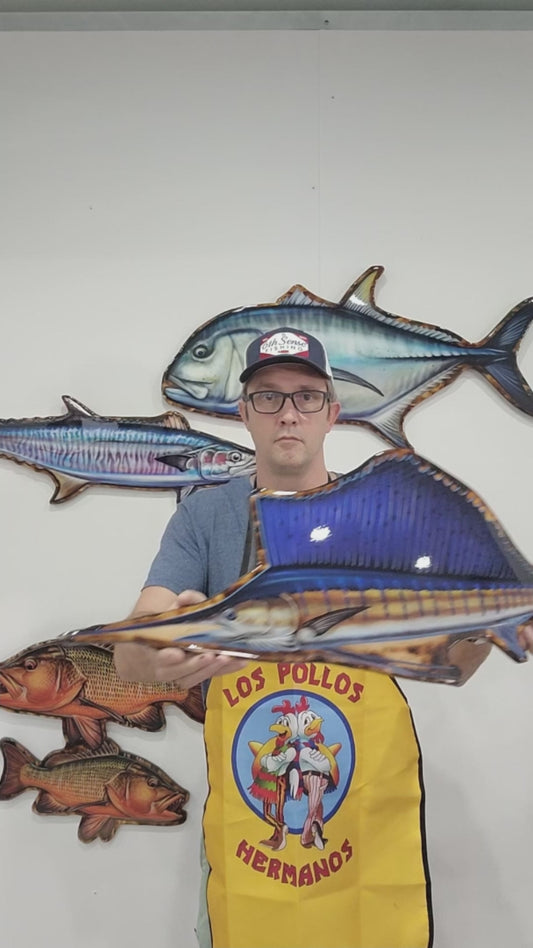 Sailfish Print mount 100cm in length