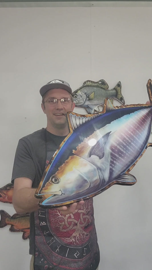 Southern Bluefin Tuna Print mount 100cm