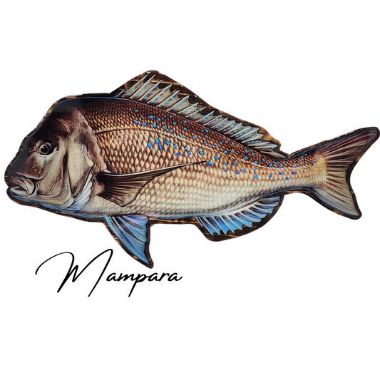 Snapper Print mount 85cm in length