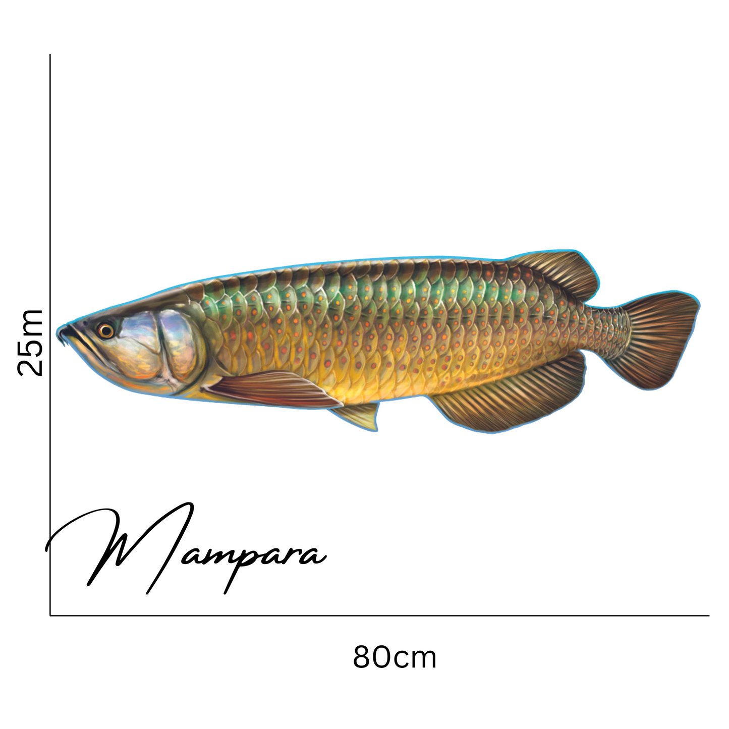 Saratoga 80cm Print mount